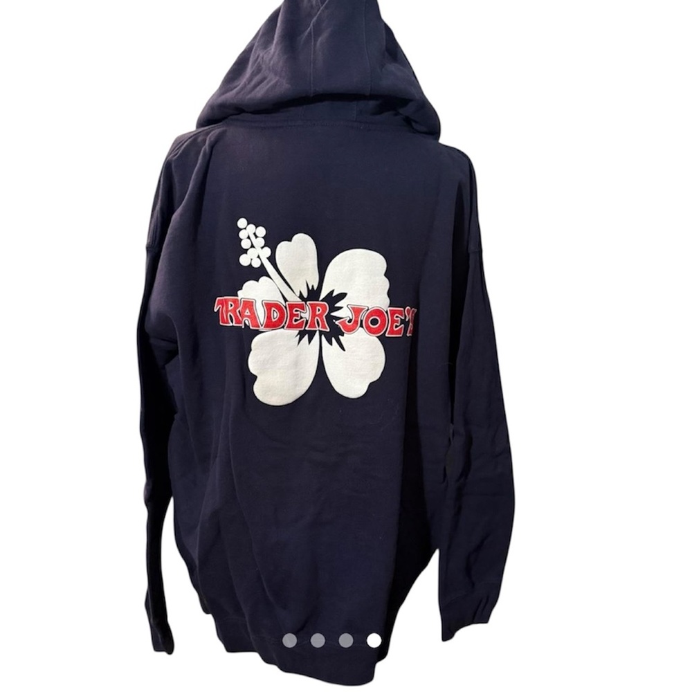 Trader Joe’s Zip Up Hoodie_Navy_Mens XXL